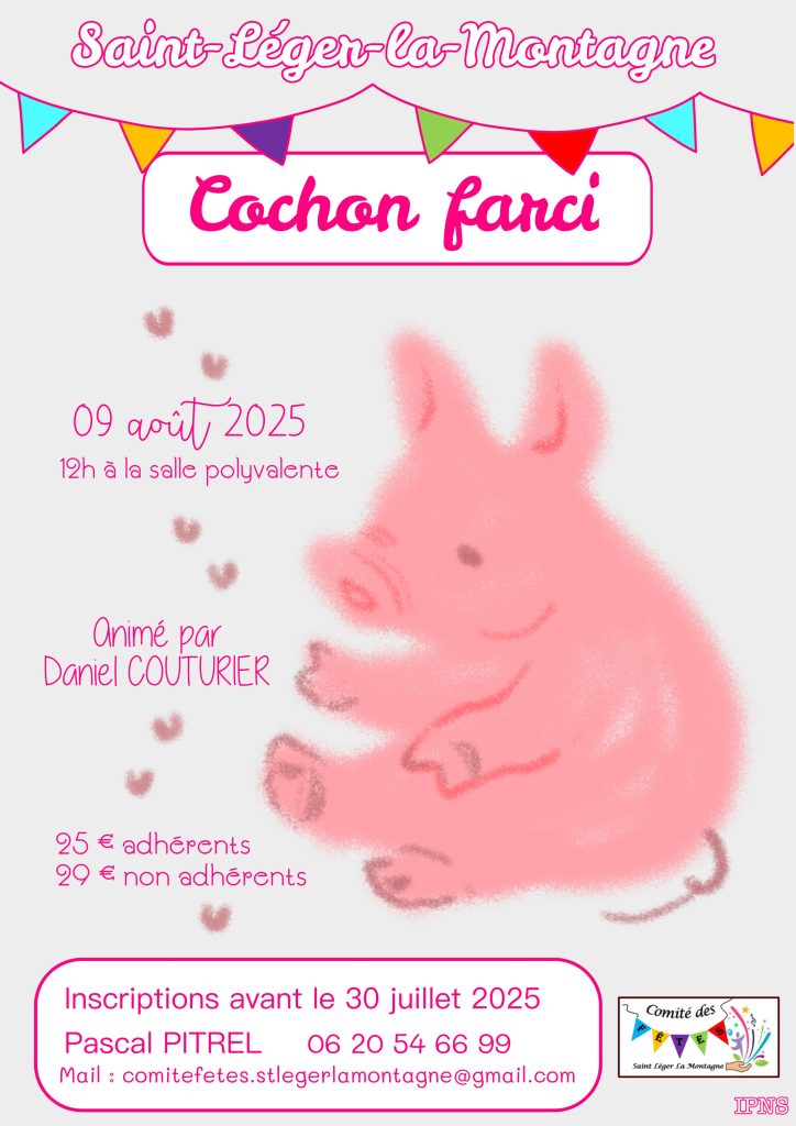 Repas cochon Farci